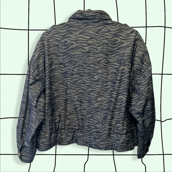 Scotch & Soda All-over Printed Loose-Fit Jacket Size Small - Picture 9 of 16